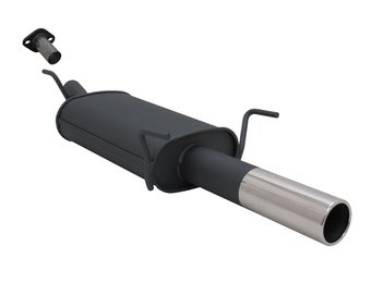 Uitlaat - Sport einddemper - Opel Astra G Cabrio