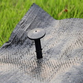 Anti worteldoek - Agrotextiel - 1,1 x 100 m - 100 grondpinnen