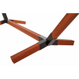 Hangmat met standaard - geimpregneerd hout - tot 300 kg