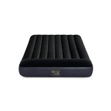 INTEX luchtbed blauw - 2-persoons opblaas bed - 191x137x25 cm- met ingebouwde pomp