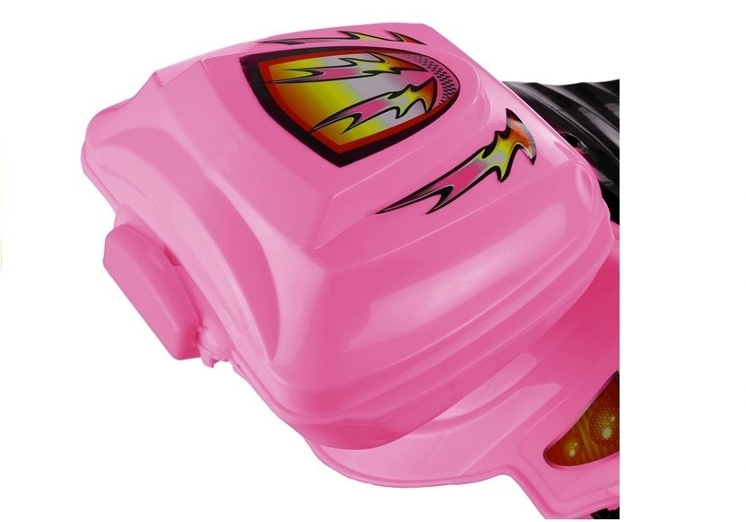 Elektrische bestuurbare driewieler roze