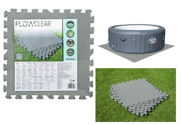 Bestway 58639 - zwembad tegels - 50 x 50 cm - foam