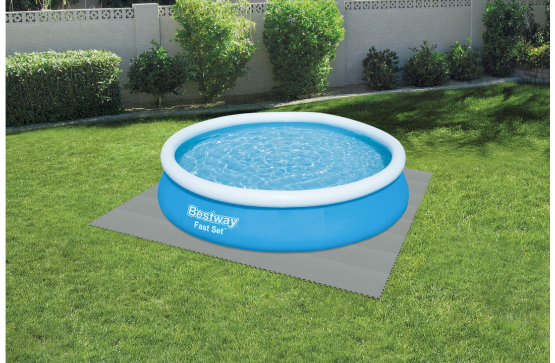 Dekbed Neuken uitsterven Bestway 58639 - zwembad tegels - 50 x 50 cm - foam - Vikingchoice.nl