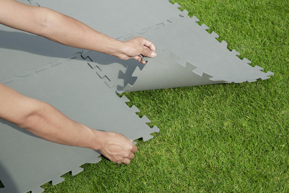 Bestway 58639 - zwembad tegels - 50 x 50 cm - foam