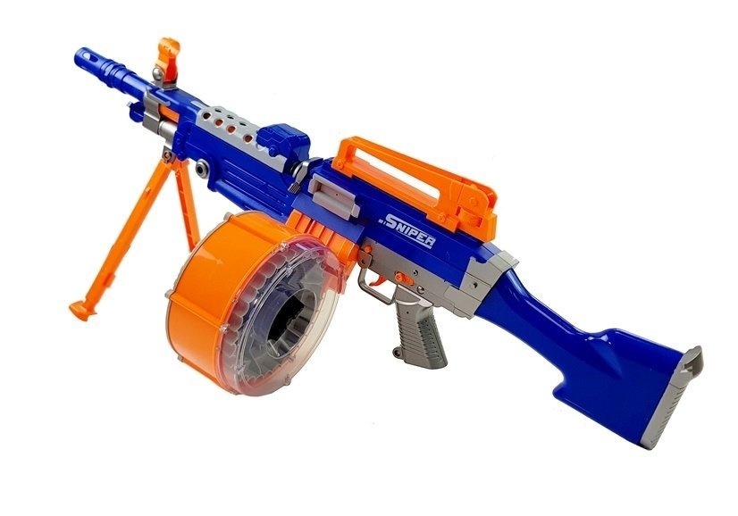 Fire Storm - NURF speelgoed machinegeweer - 75,5 cm - 40 patronen