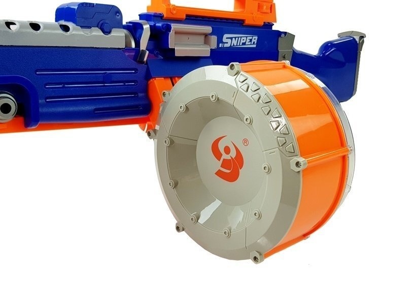 Fire Storm - NURF speelgoed machinegeweer - 75,5 cm - 40 patronen