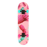 Skateboard - compleet - ananas design - 78 cm - 7.87 inch