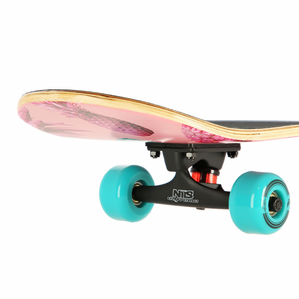 Skateboard - compleet - ananas design - 78 cm - 7.87 inch