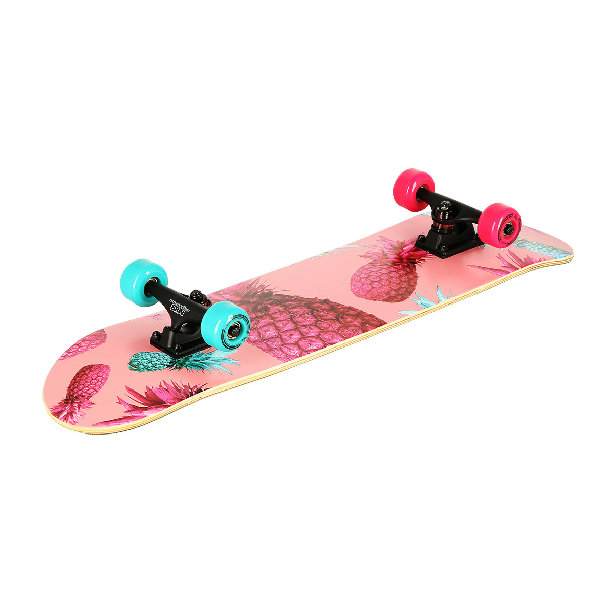 Skateboard - compleet - ananas design - 78 cm - 7.87 inch