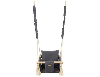 Baby swing - Baby schommelstoel - max. 20 kg - grijs