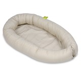 Babynest - baby nestje - 0-8 maanden - 100% katoen - 82x54cm - beige geruit