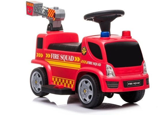 Elektrisch bestuurbare brandweerwagen - met ladder en zeepbellen