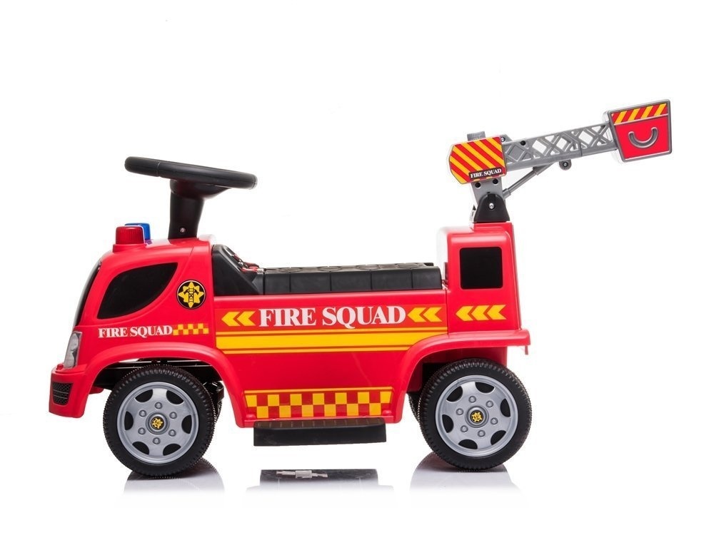 Elektrisch bestuurbare brandweerwagen - met ladder en zeepbellen