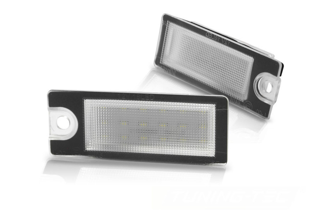 Kentekenverlichting LED geschikt voor VOLVO V70 S60 00-04/ S80 99-07/ XC70 01-07 LED