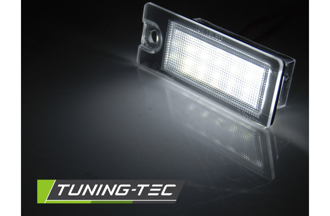 Kentekenverlichting LED geschikt voor VOLVO V70 S60 00-04/ S80 99-07/ XC70 01-07 LED