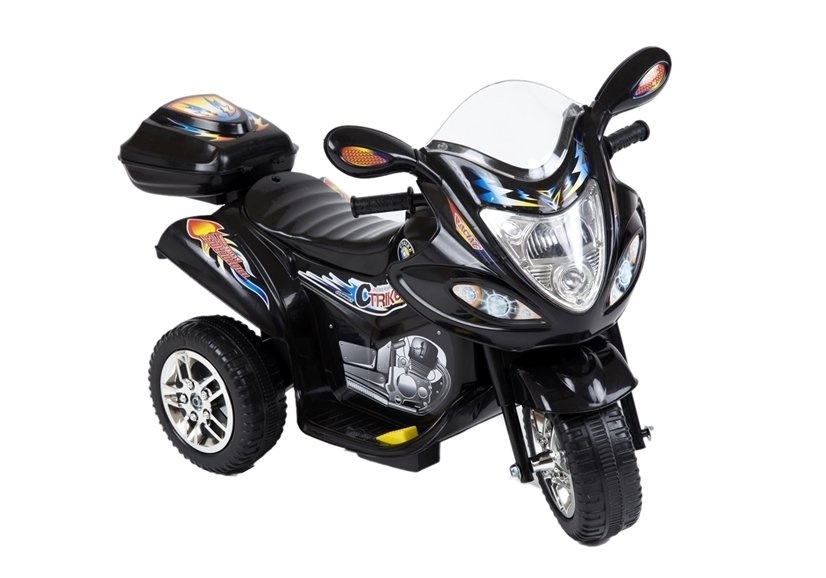 Elektrische bestuurbare driewieler zwart