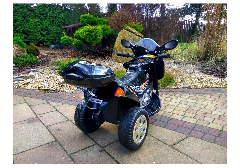 Elektrische bestuurbare driewieler zwart