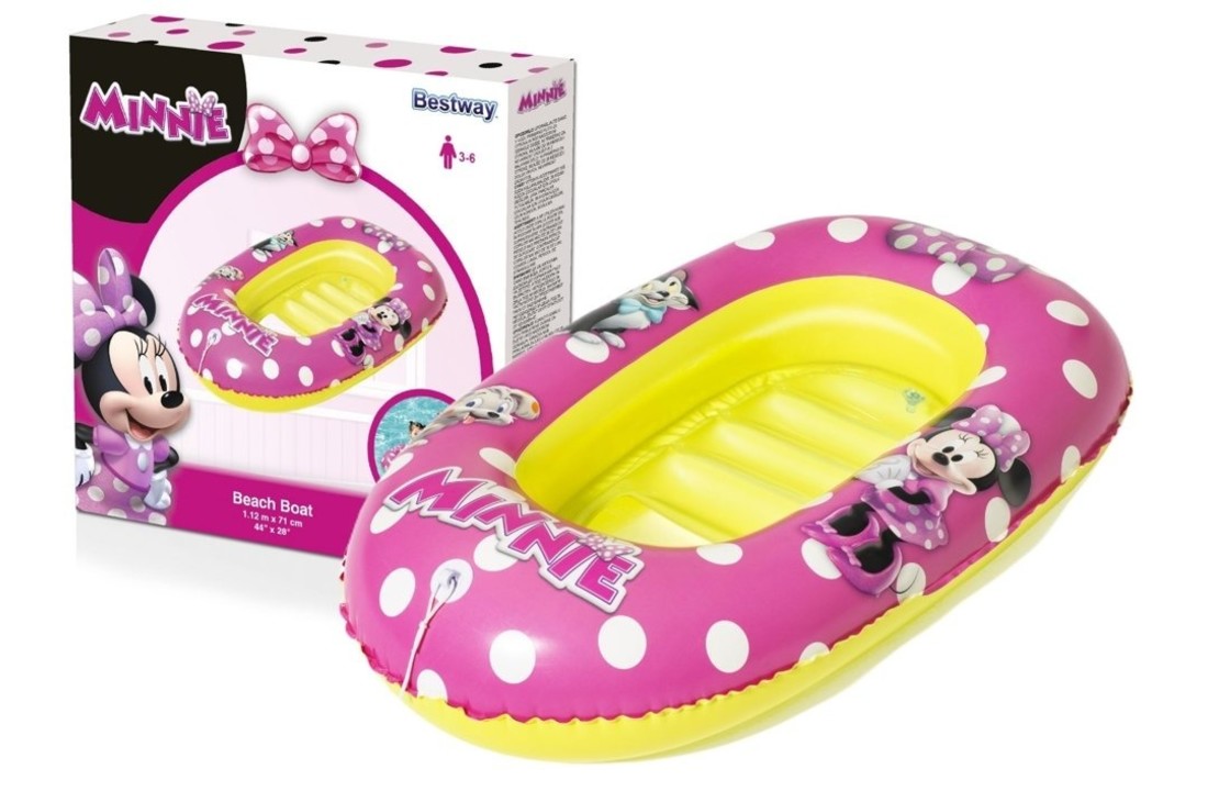 Bestway Minnie Mouse - opblaasboot - 112 x 71 cm