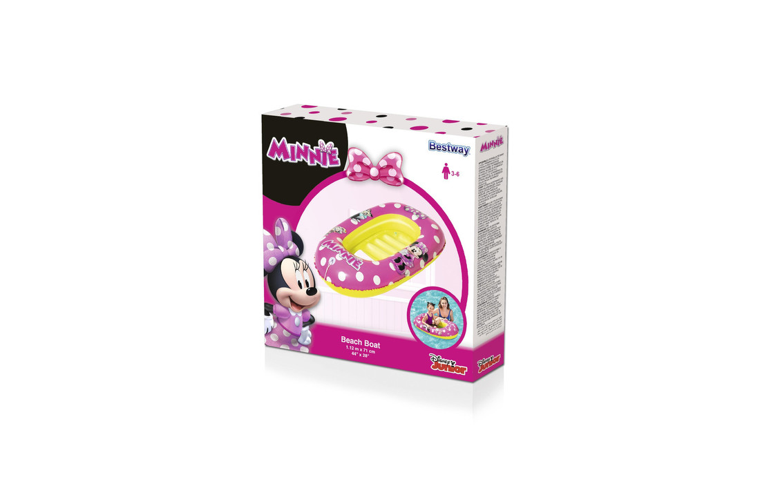 Bestway Minnie Mouse - opblaasboot - 112 x 71 cm