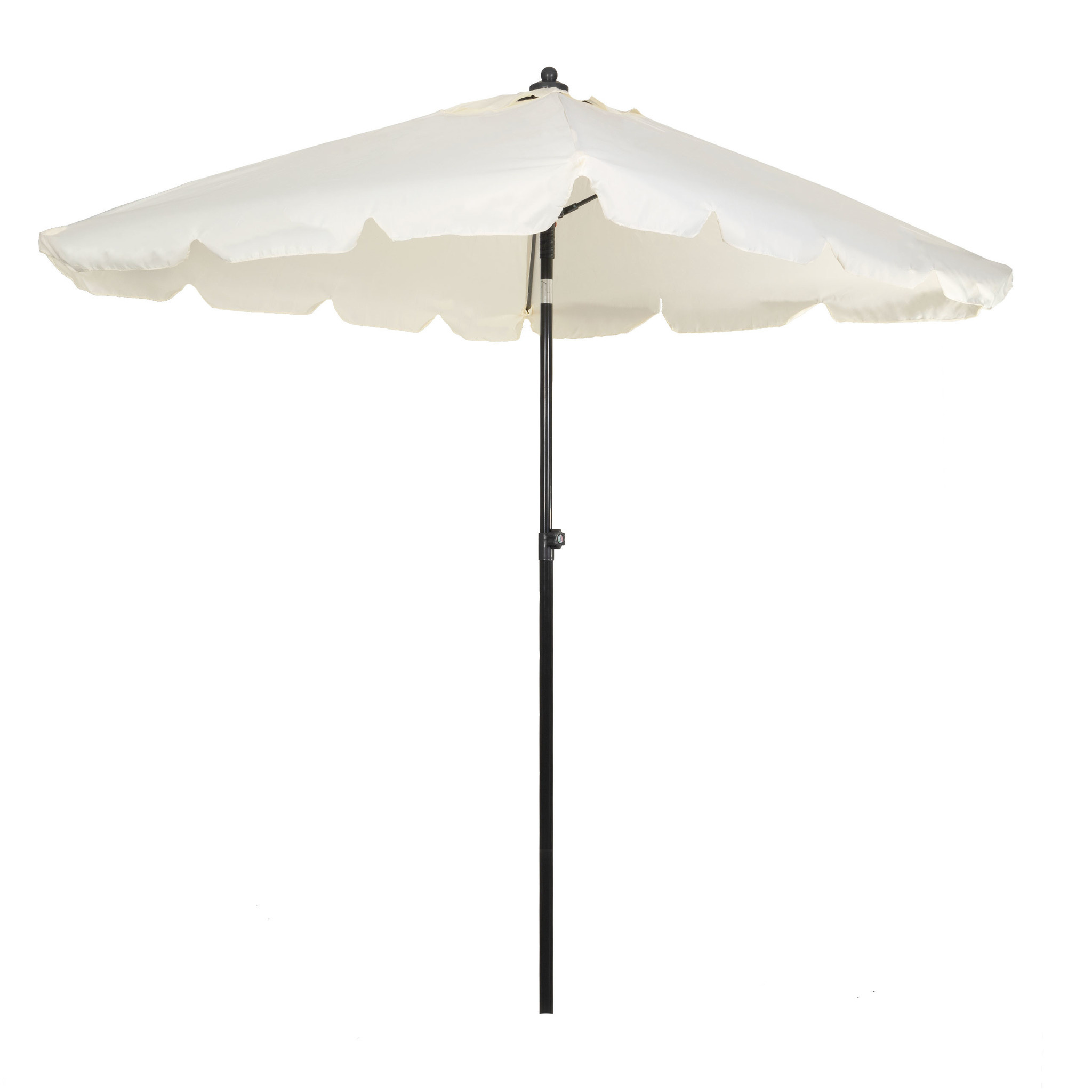 Parasol 200 x 200 cm beige - kantelbaar