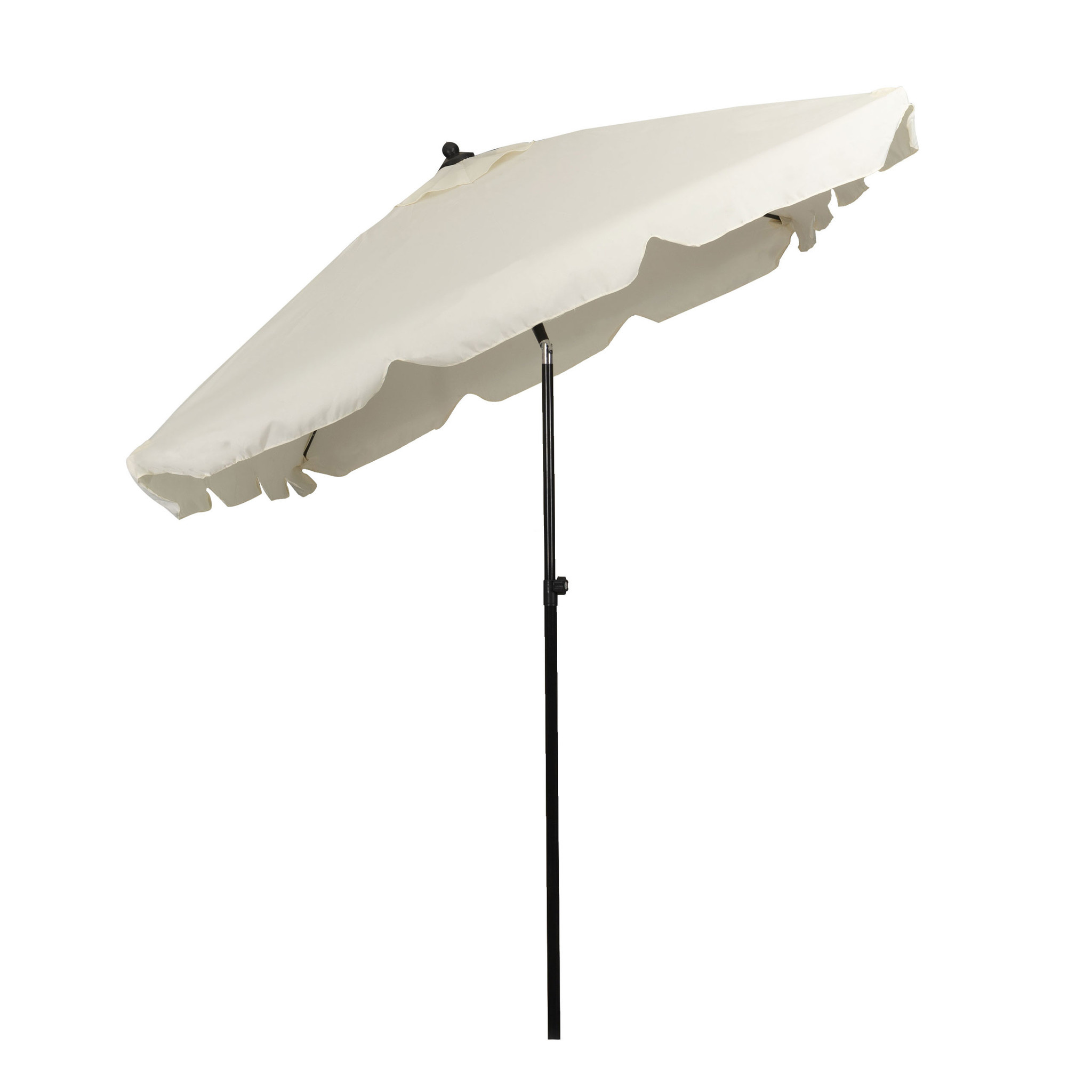 Parasol 200 x 200 cm beige - kantelbaar