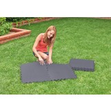 INTEX - zwembad tegels - puzzelmat - 50x50 cm - 8 stuks - grijs