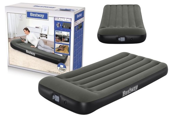 Bestway - Luchtbed met pomp - 1 persoons - 188x99x30cm