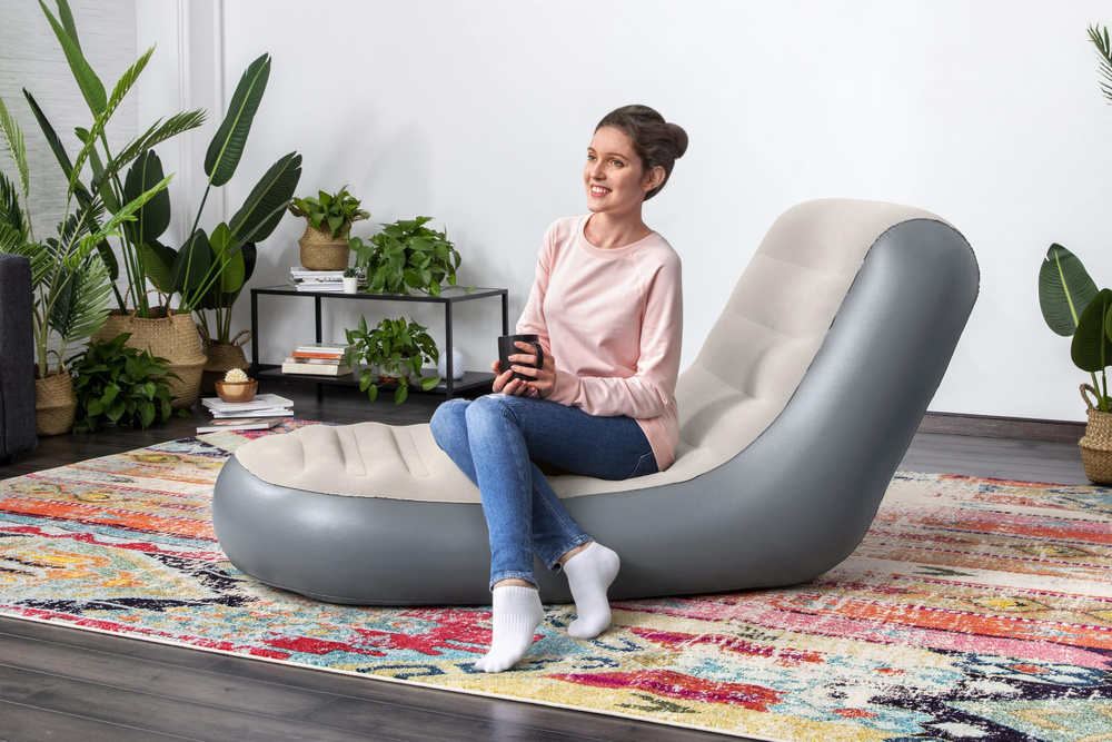 Bestway - opblaasbare stoel - lounge stoel - 165x84x79 cm