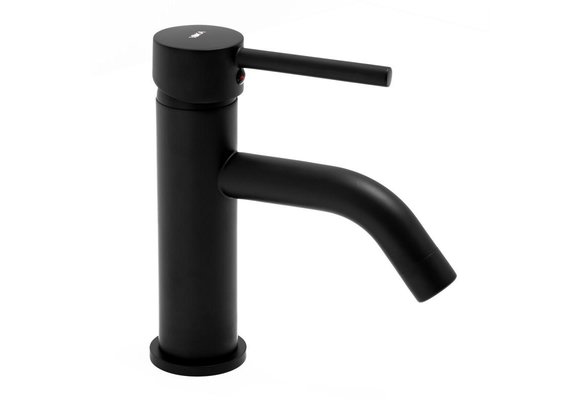 Badkamer wastafel kraan staande zwarte kraan