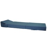 Opvouwbaar matras - logeermatras - gerecycled plastic - blauw