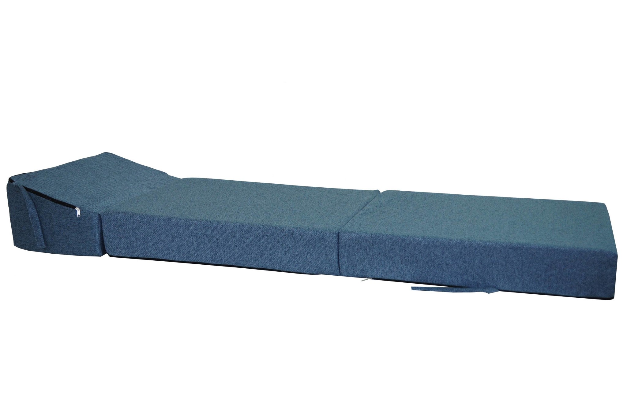 Opvouwbaar matras - logeermatras - gerecycled plastic - blauw