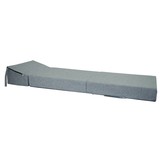 Opvouwbaar matras - logeermatras - gerecycled plastic - grijs