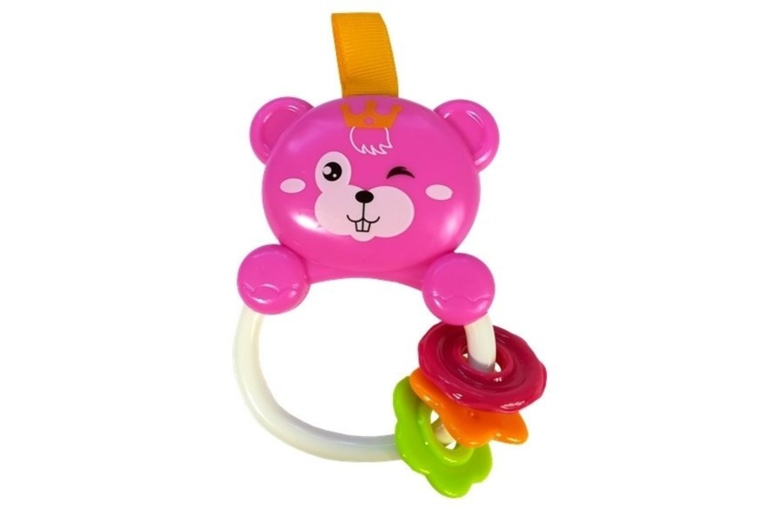 Babygym speelmat interactief met roze piano