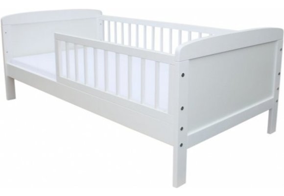 Kleuterbed - wit - 200x90cm - incl lattenbodem kinderbed