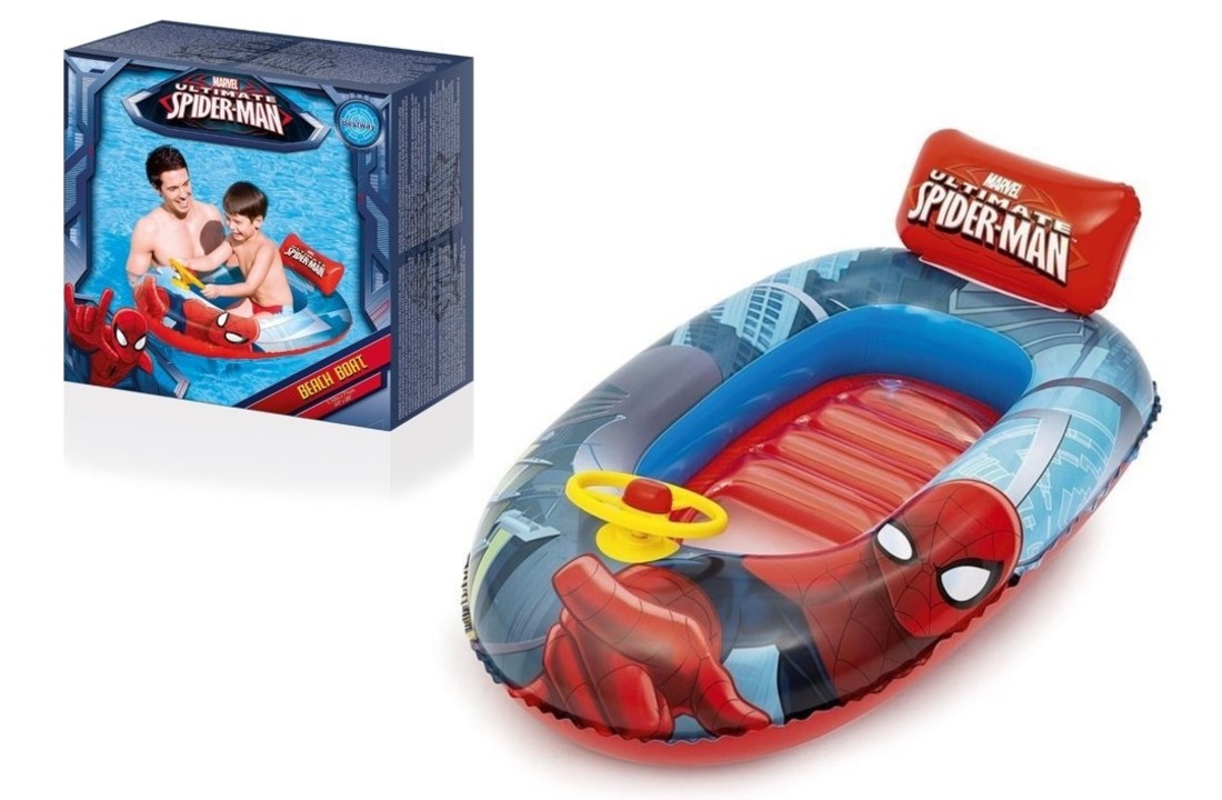 Bestway Spider-man opblaasboot - 112 x 71 cm