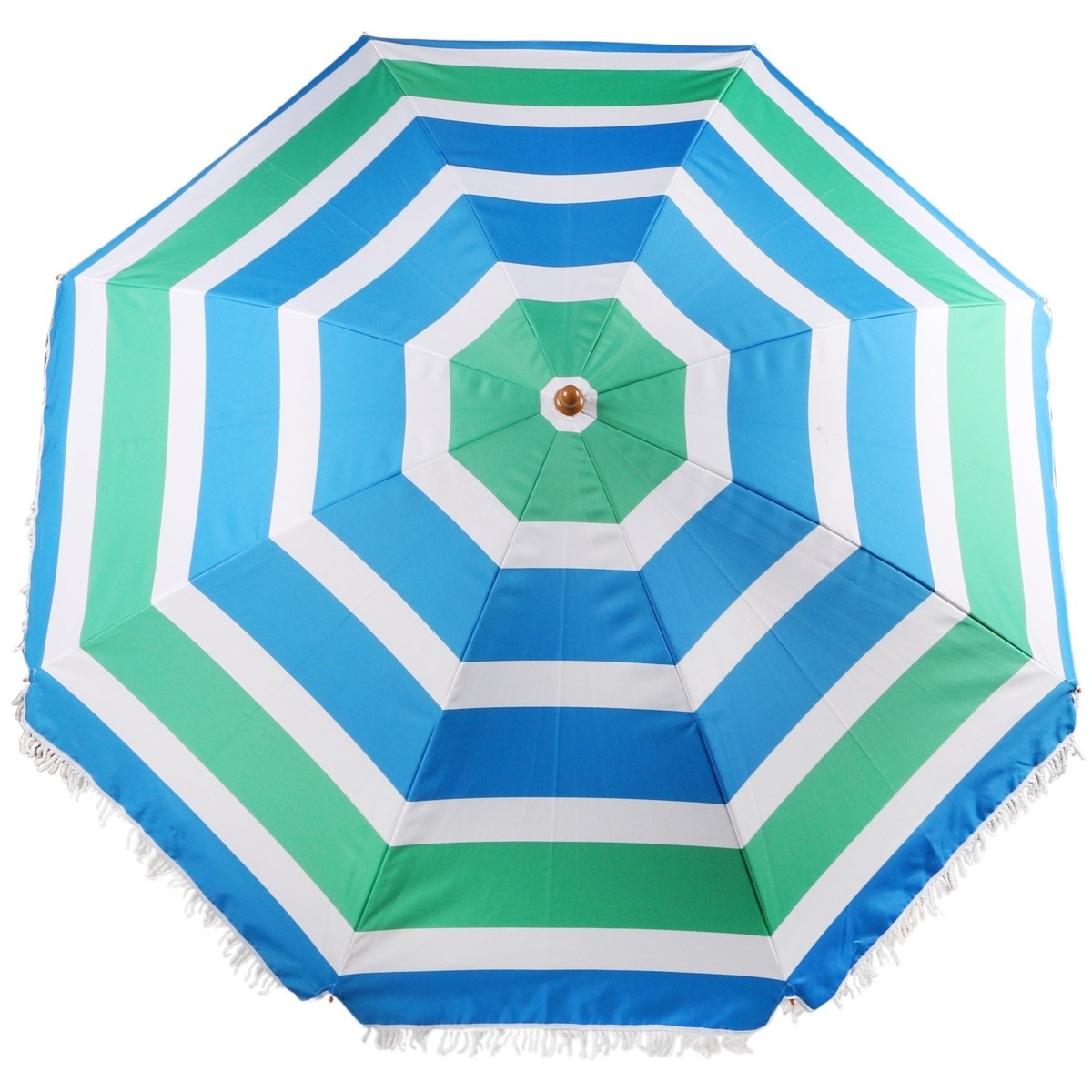 Parasol - 180 cm - strandparasol met tas - groen blauw