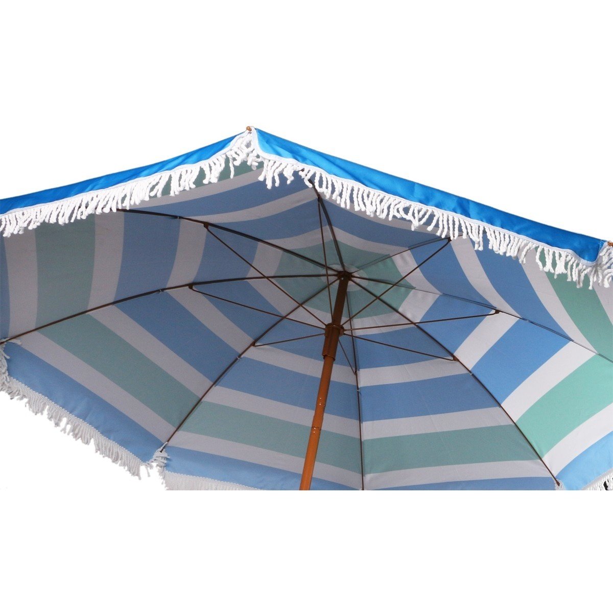 Parasol - 180 cm - strandparasol met tas - groen blauw
