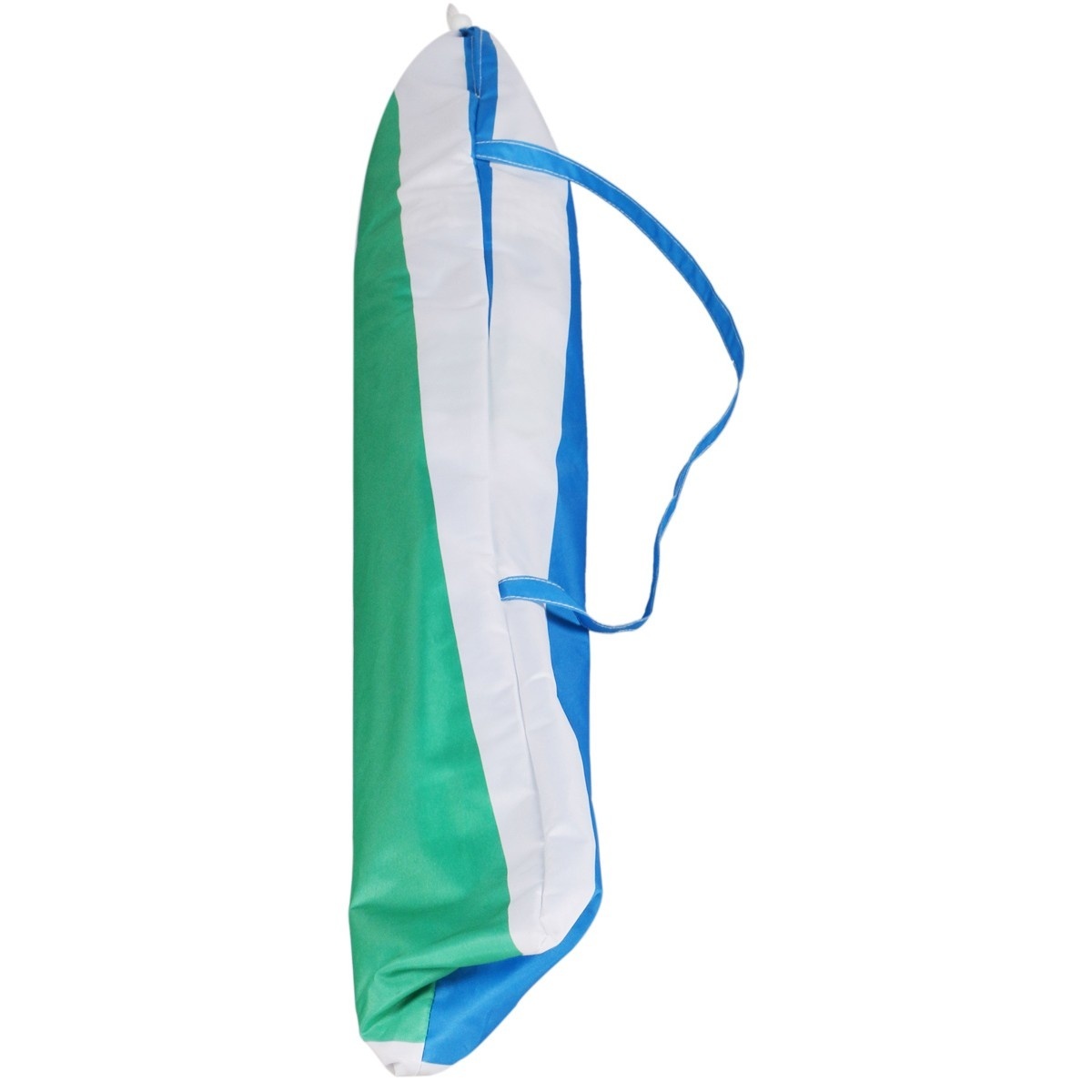 Parasol - 180 cm - strandparasol met tas - groen blauw