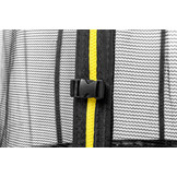 Trampoline met net - 374 cm - 12 FT - zwart - tot 150 kg