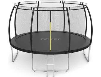 Trampoline met net - 435 cm - 14 FT - zwart - tot 150 kg