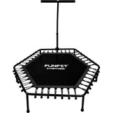 Fitness trampoline zwart - 130 cm
