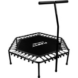 Fitness trampoline zwart - 130 cm