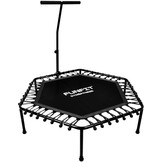 Fitness trampoline zwart - 130 cm