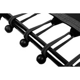 Fitness trampoline zwart - 130 cm