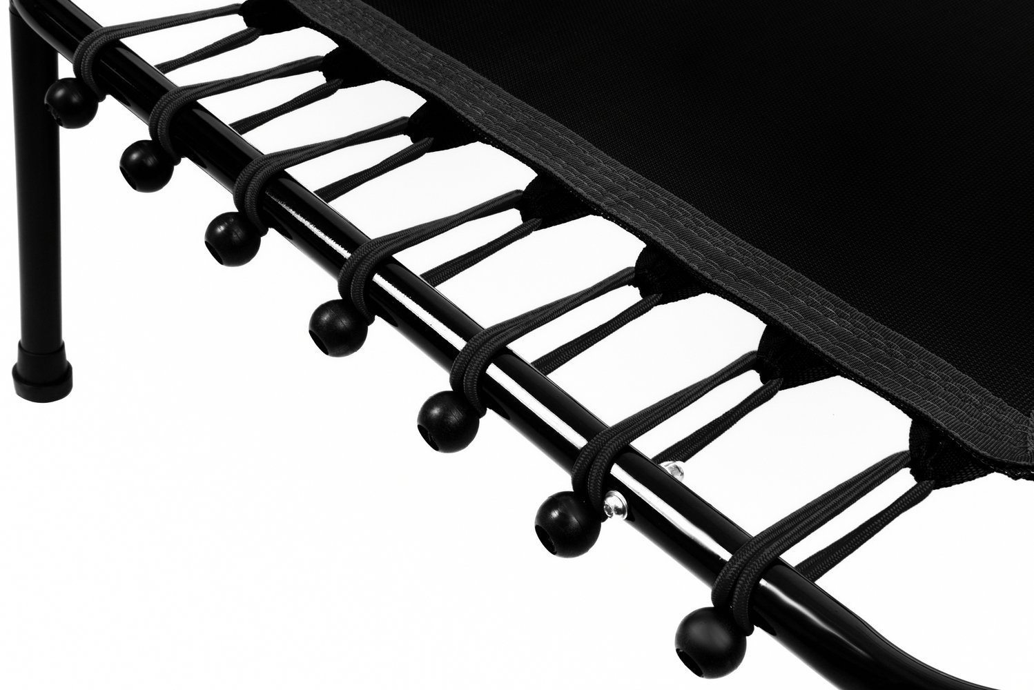 Fitness trampoline zwart - 130 cm