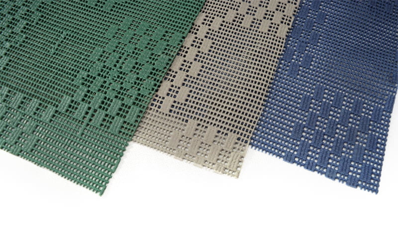 Tenttapijt camping vloerkleed - 2,5 x 60 cm - groen - kunststof