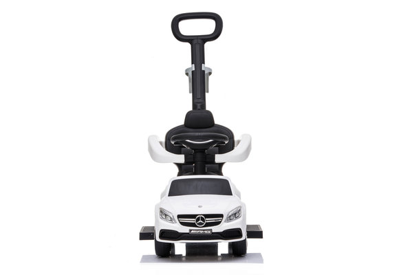 Mercedes loopauto - met geluid - meegroeiend - wit