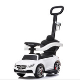 Mercedes loopauto - met geluid - meegroeiend - wit