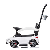 Mercedes loopauto - met geluid - meegroeiend - wit