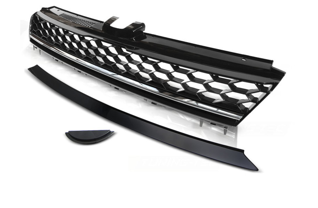 Grill geschikt voor VW Golf 7 13-17 - r-style - chroom
